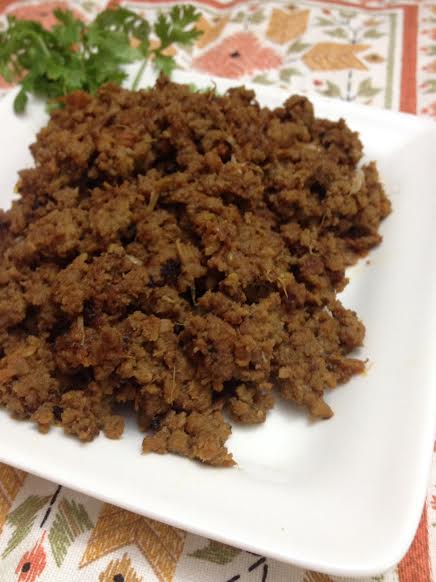 BEEF DRY MINCE FRY (PUSTHOLE MINCE) - BRIDGET WHITE