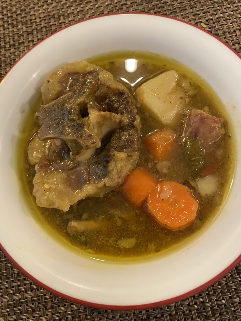 ANGLO-INDIAN OXTAIL STEW - BRIDGET WHITE